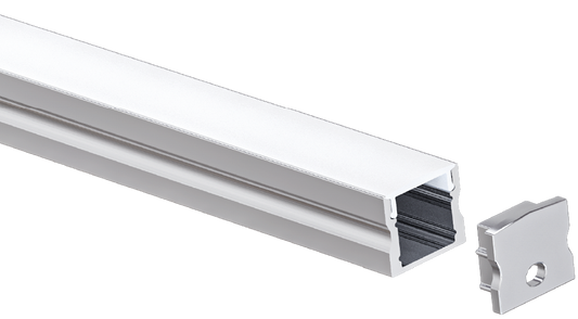 1/2" Deep Aluminum Surface Mount Channel