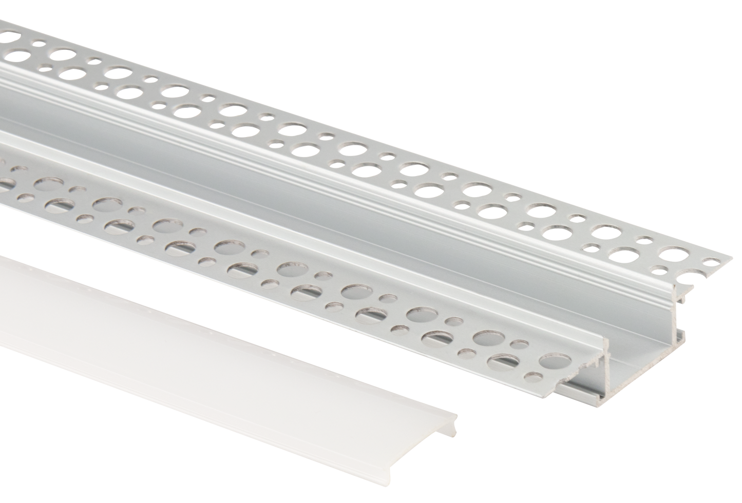1" Aluminum Trimless Channel