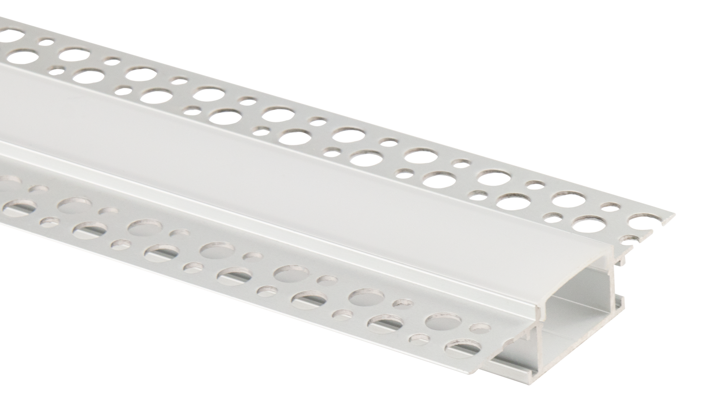 1" Aluminum Trimless Channel