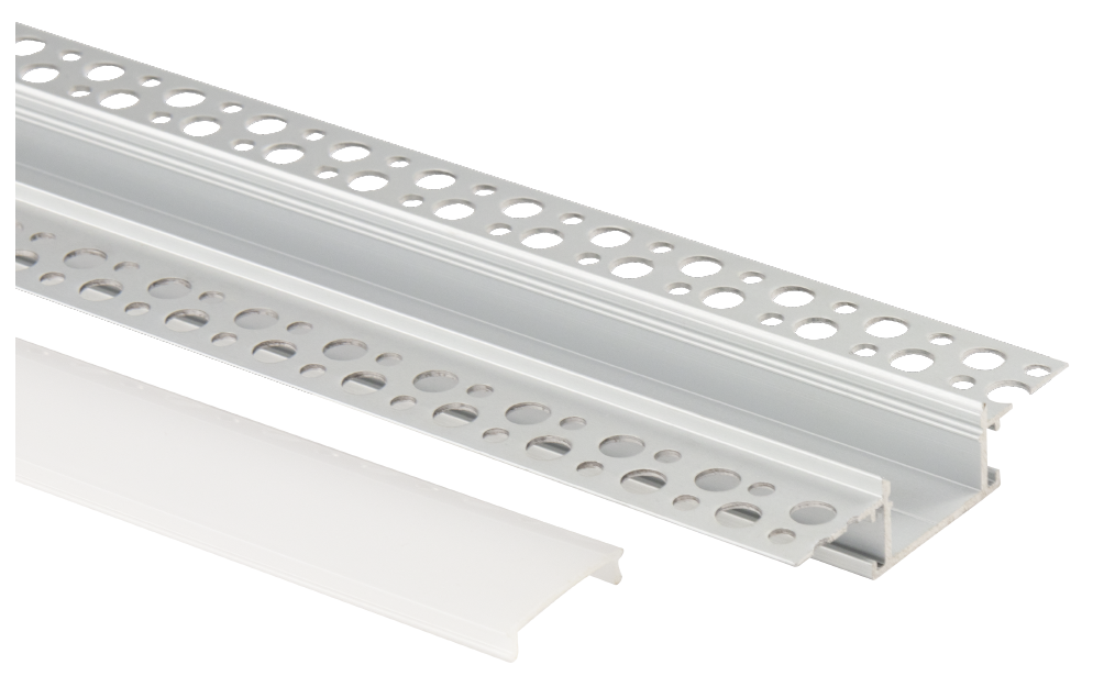 2" Aluminum Trimless Channel