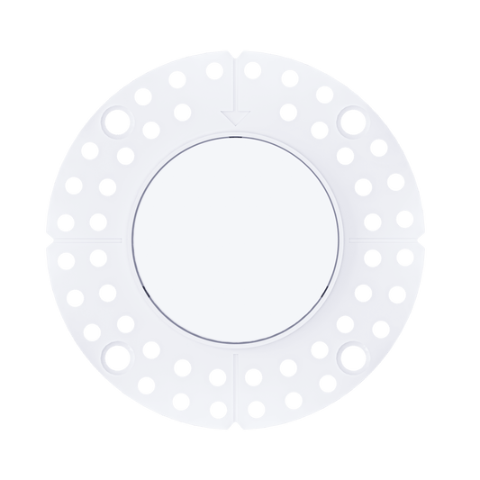 2″ Round Trimless Flushed
