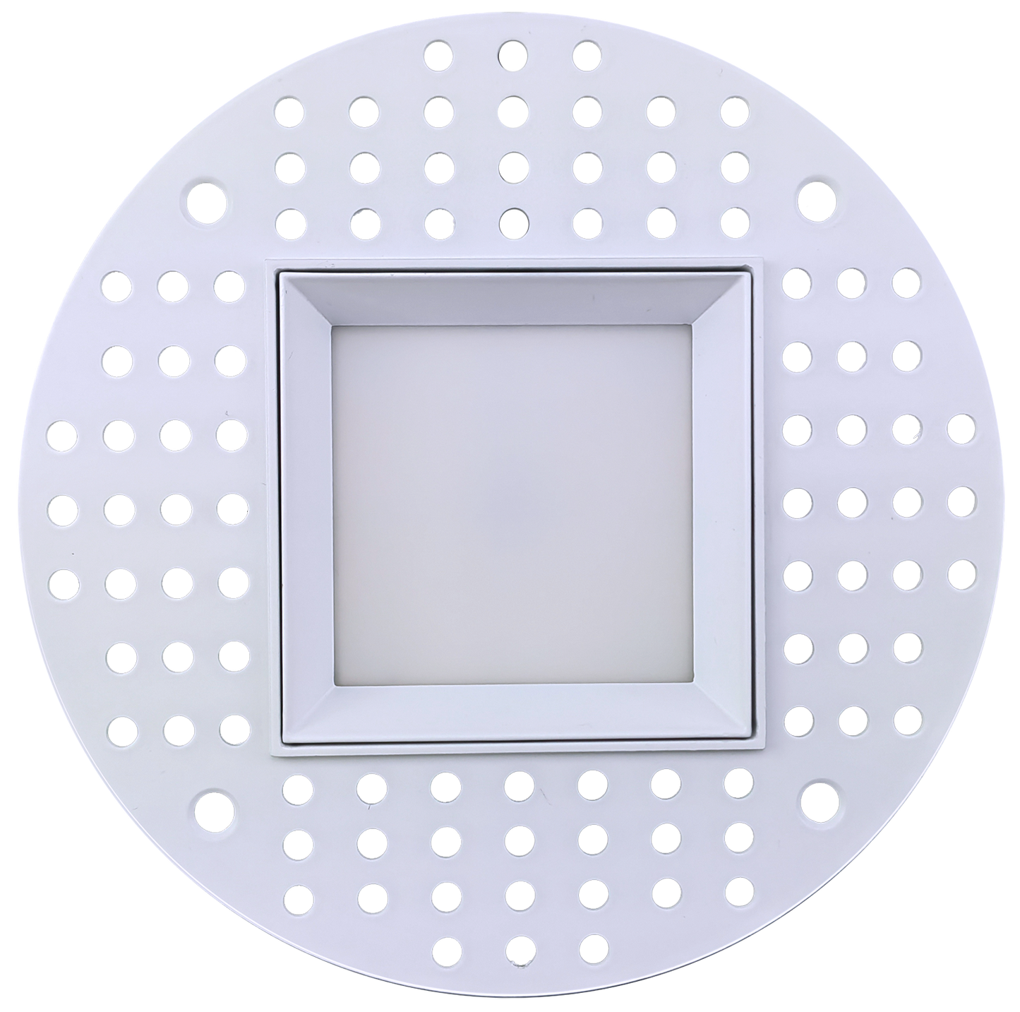 4" Square Trimless Regress Slim