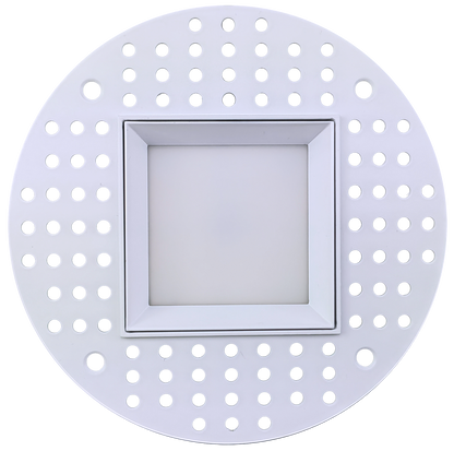 4" Square Trimless Regress Slim