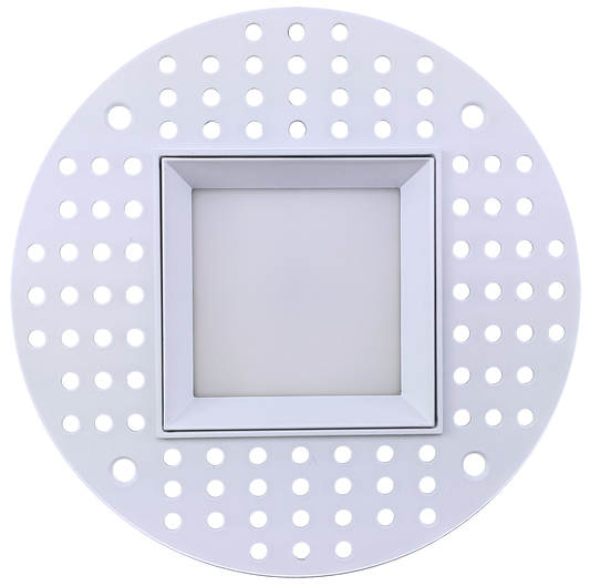 4" Square Trimless Regress Slim