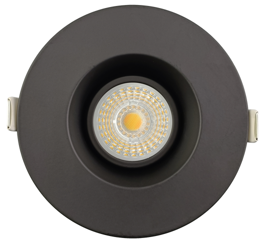 3” HO Round Regress Gimbal (Black)