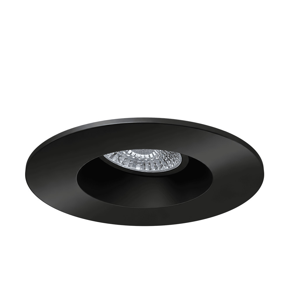 3” HO Round Regress Gimbal (Black)