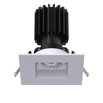 3” HO Square Regress Gimbal (White)