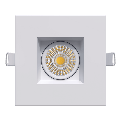 3” HO Square Regress Gimbal (White)