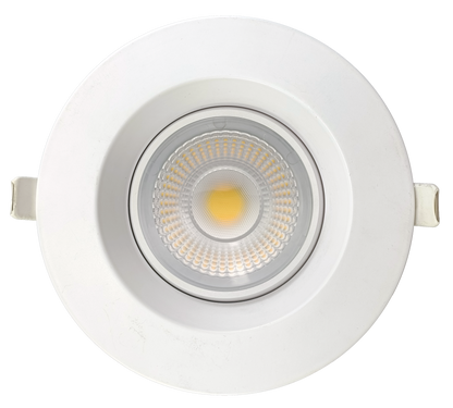 4” HO Round Regress Gimbal (White)