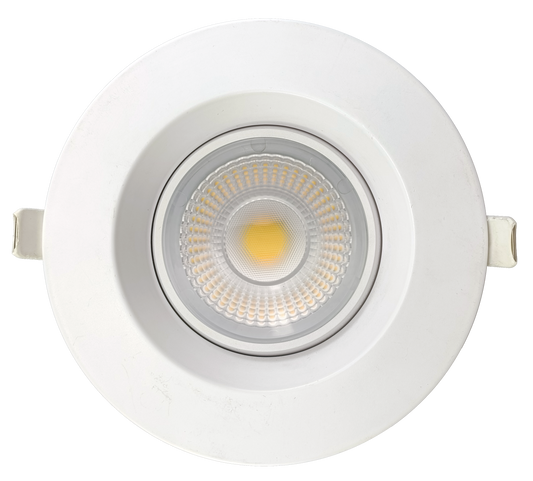 4” HO Round Regress Gimbal (White)