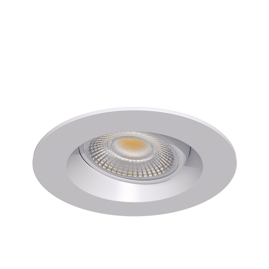 4” HO Round Regress Gimbal (White)