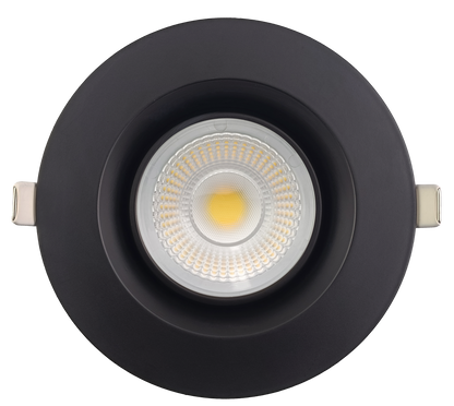 4” HO Round Regress Gimbal (Black)