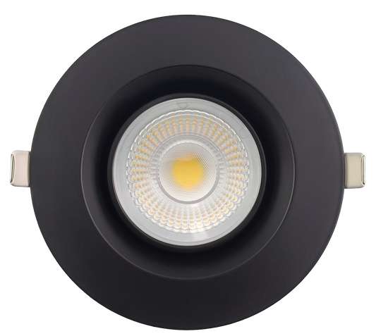 4” HO Round Regress Gimbal (Black)
