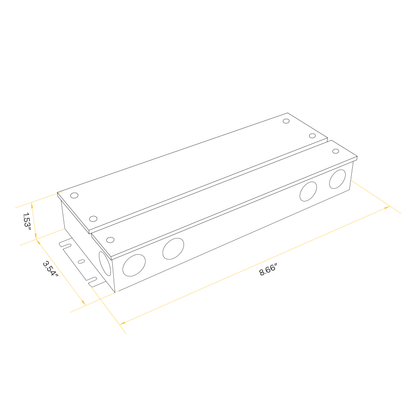 120W Electronic Led Driver 24V (Multi Dimming)