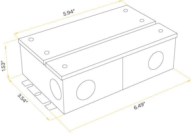 30W Electronic Led Driver 24V (Multi Dimming)