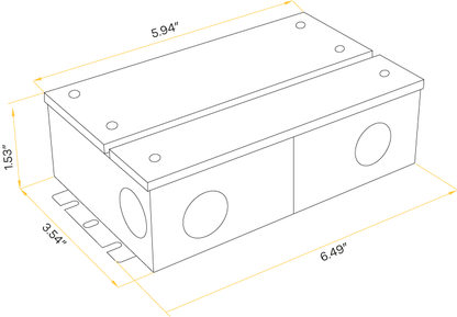 30W Electronic Led Driver 24V (Multi Dimming)