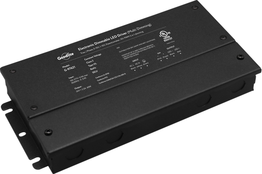 60W Electronic Led Driver 24V (Multi Dimming)