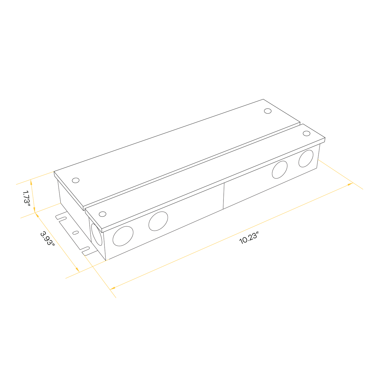 150W Electronic Led Driver 24V (Multi Dimming)