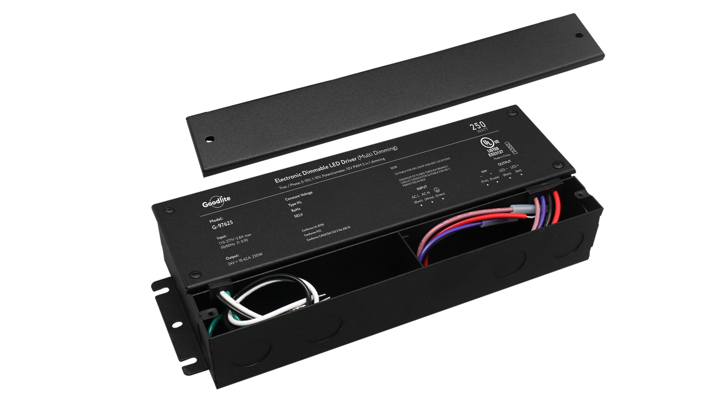 250W Electronic Led Driver 24V (Multi Dimming)