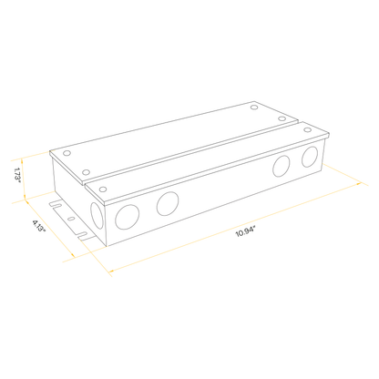 300W Electronic Led Driver 24V (Multi Dimming)