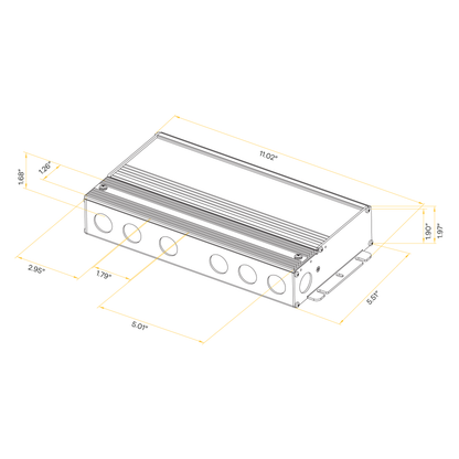 600W Electronic Led Driver 24V (Multi Dimming)