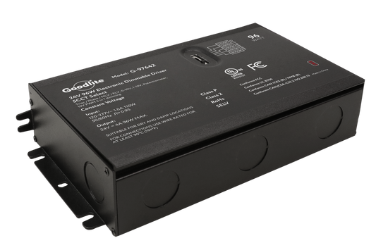 96W Electronic Led Driver 24V 5CCT (Multi Dimming)