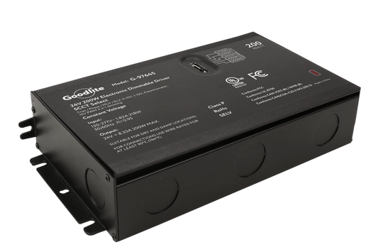 200W Electronic Led Driver 24V 5CCT (Multi Dimming)