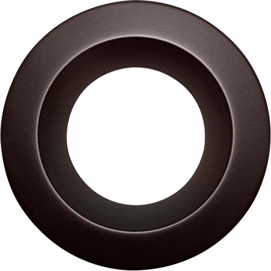 4" Round Retro Bronze Cover