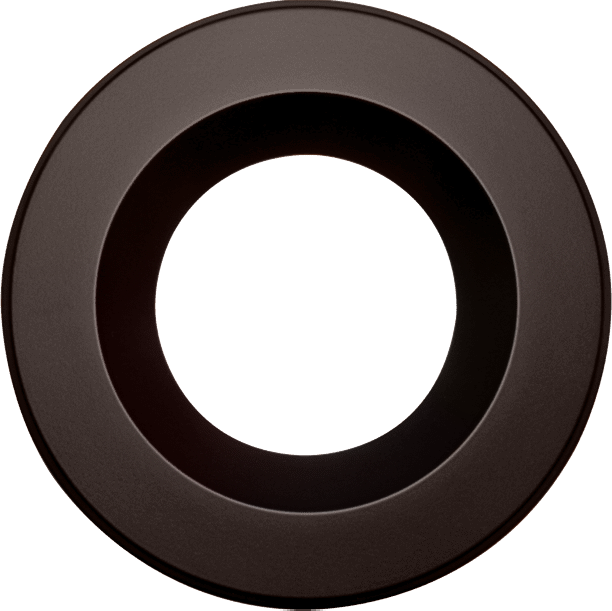 6" Round Retro Bronze Cover