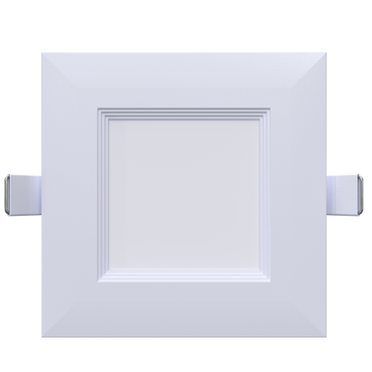 4" Square Flushed Baffle slim