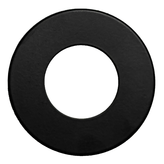 2" Round Slim Black Cover