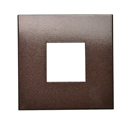 2" Square Slim Bronze Cover