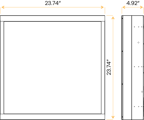 2X2 Backlit Vault Troffer