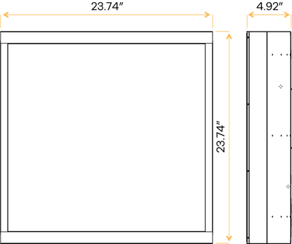 2X2 Backlit Vault Troffer