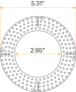 Mud-In Goof Ring (2.95" – 5.31″)