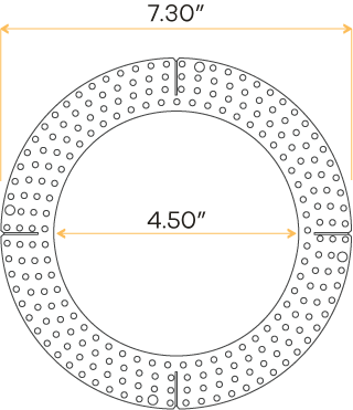Mud-In Goof Ring (4.50" – 7.30″)
