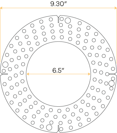 Mud-In Goof Ring (6.50" – 9.30″)