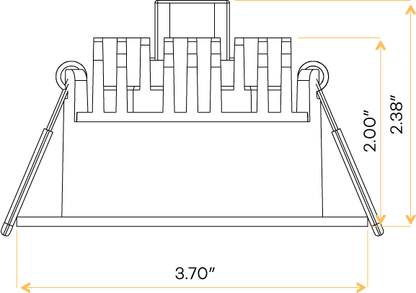 3" Round Regress Fixture
