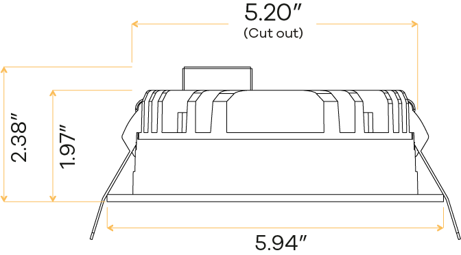 5" Round Regress Fixture
