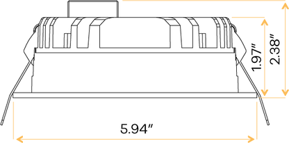 5" Round Regress Fixture