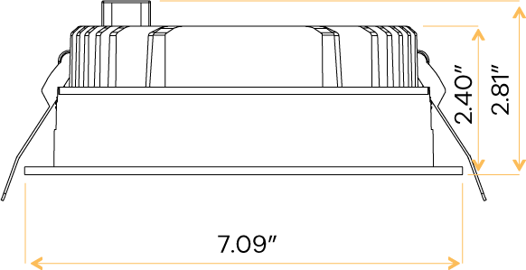 6" Round Regress Fixture
