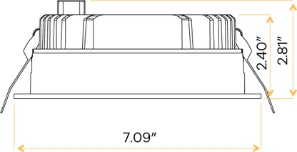 6" Round Regress Fixture