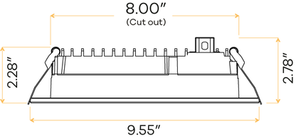 8" Round Regress Fixture