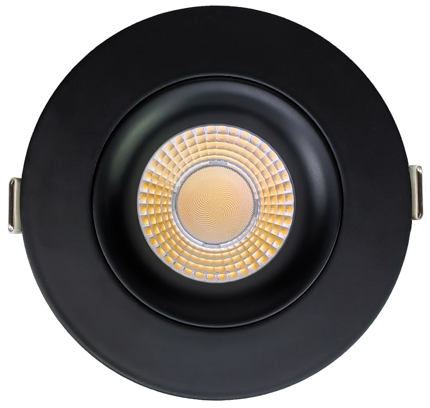 3.5" Round Gimbal Black