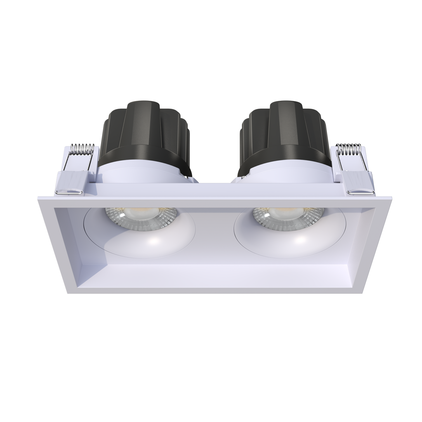3.5” Double Head Multiple Regress Gimbal White
