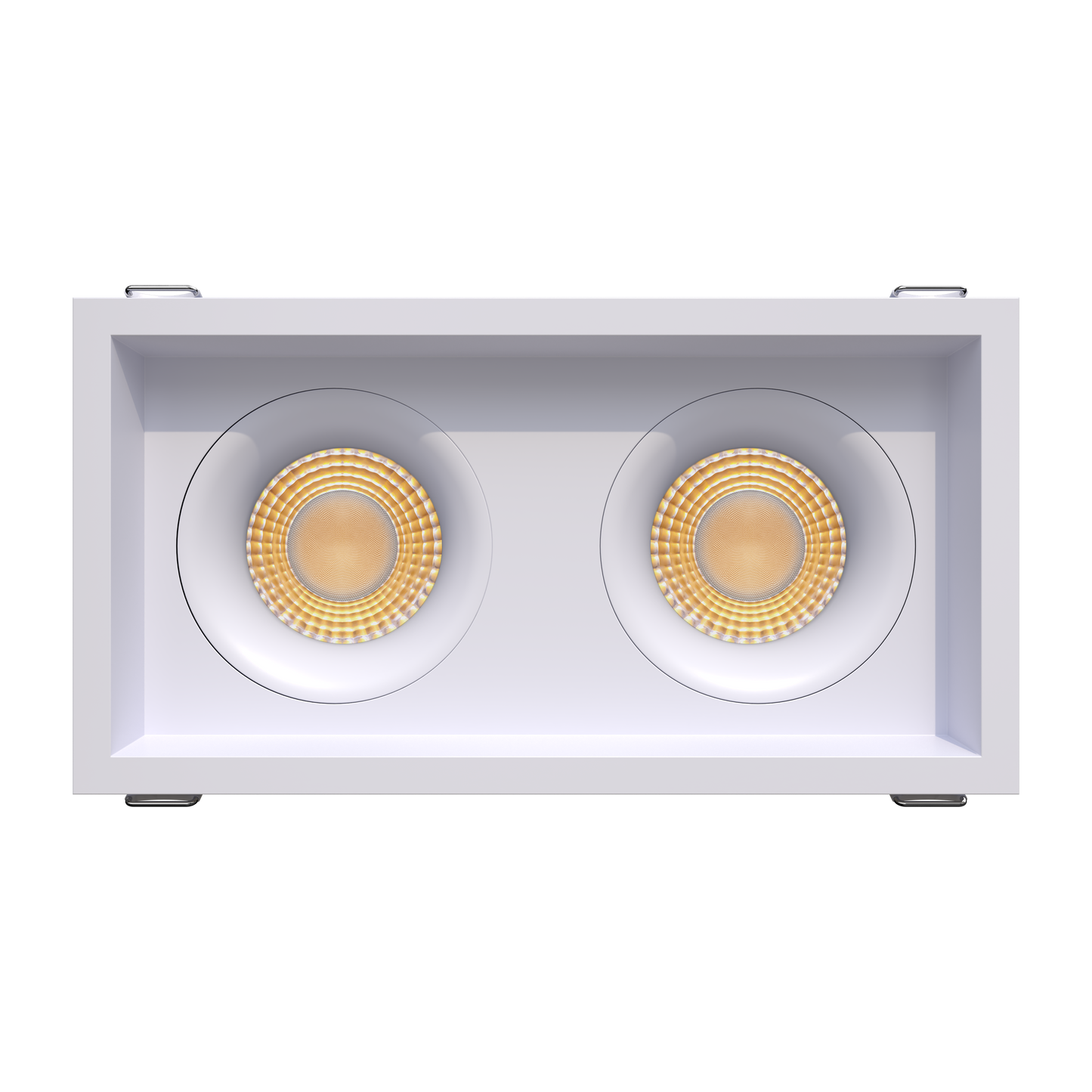 3.5” Double Head Multiple Regress Gimbal White