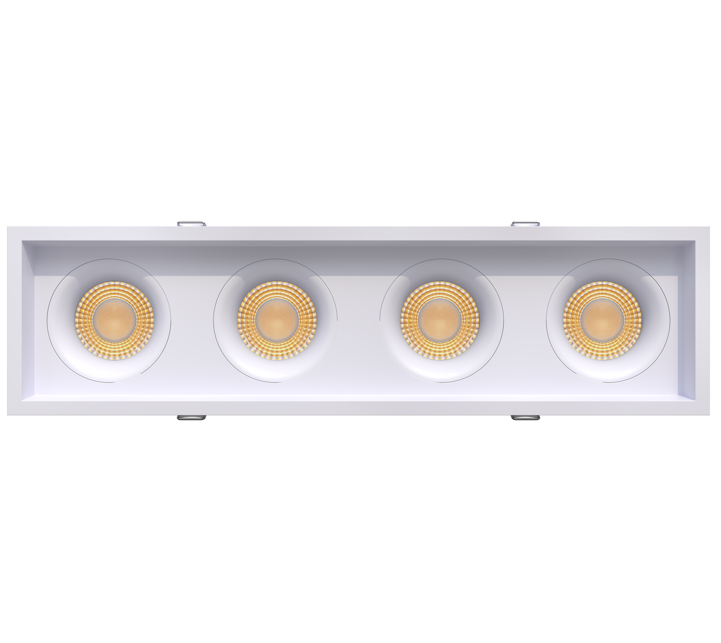 3.5” Four Head Multiple Regress Gimbal White