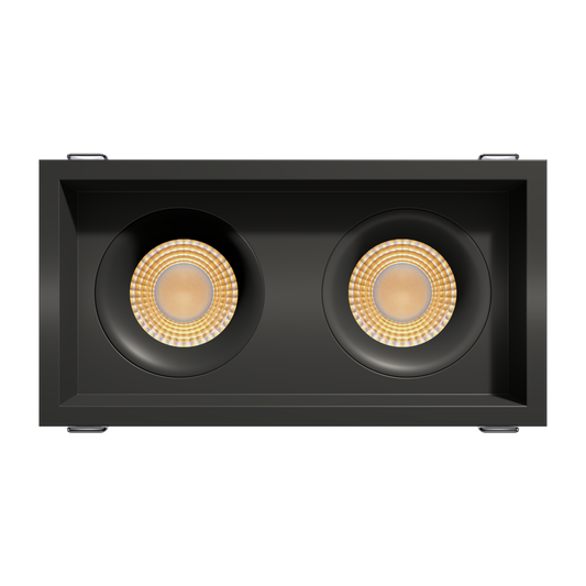 3.5” Double Head Multiple Regress Gimbal Black