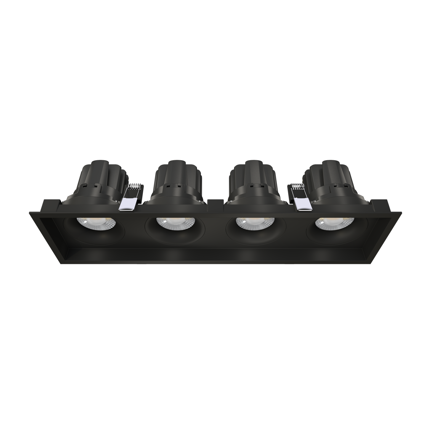 3.5” Four Head Multiple Regress Gimbal Black