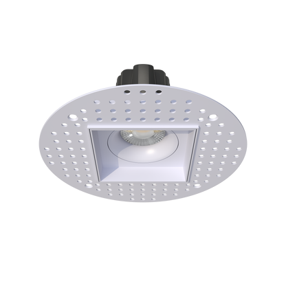 3.5” Trimless Single Head Multiple Regress Gimbal White